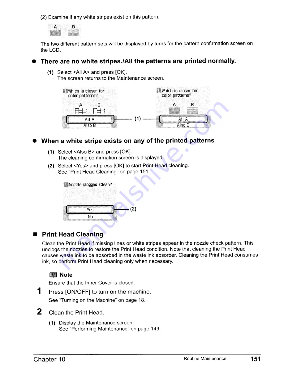 Canon PIXMA MP830 User Manual Download Page 153