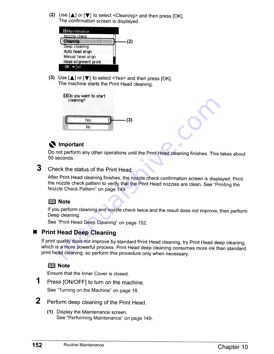 Canon PIXMA MP830 User Manual Download Page 154