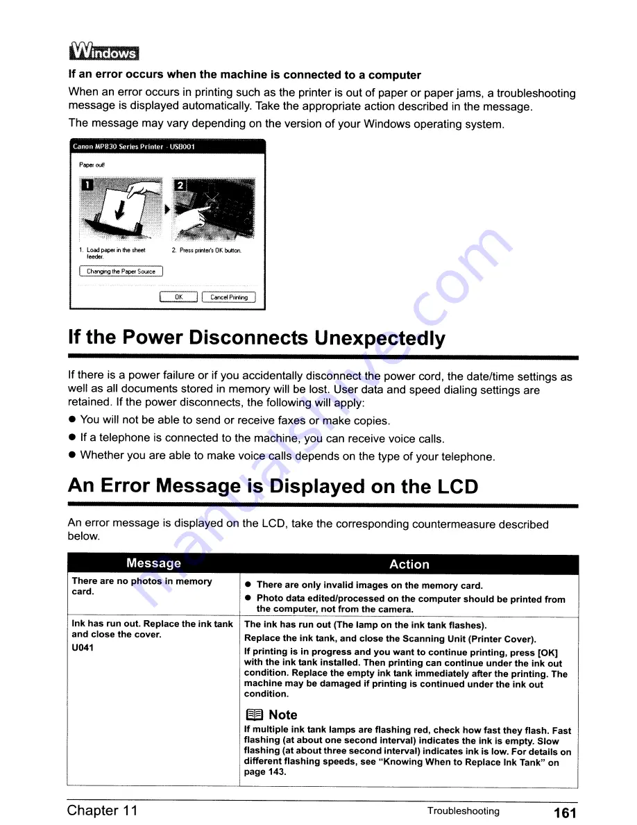 Canon PIXMA MP830 User Manual Download Page 163