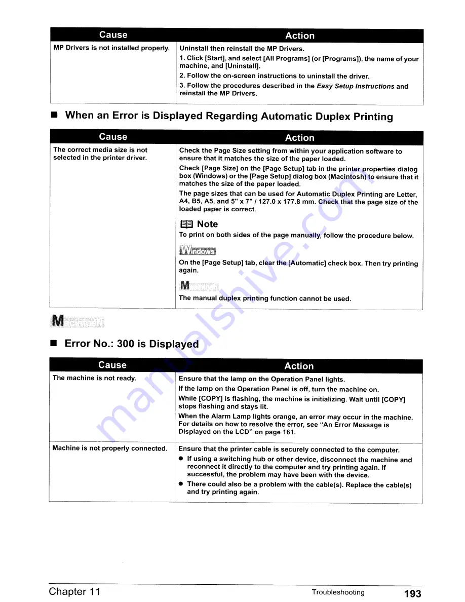 Canon PIXMA MP830 User Manual Download Page 195