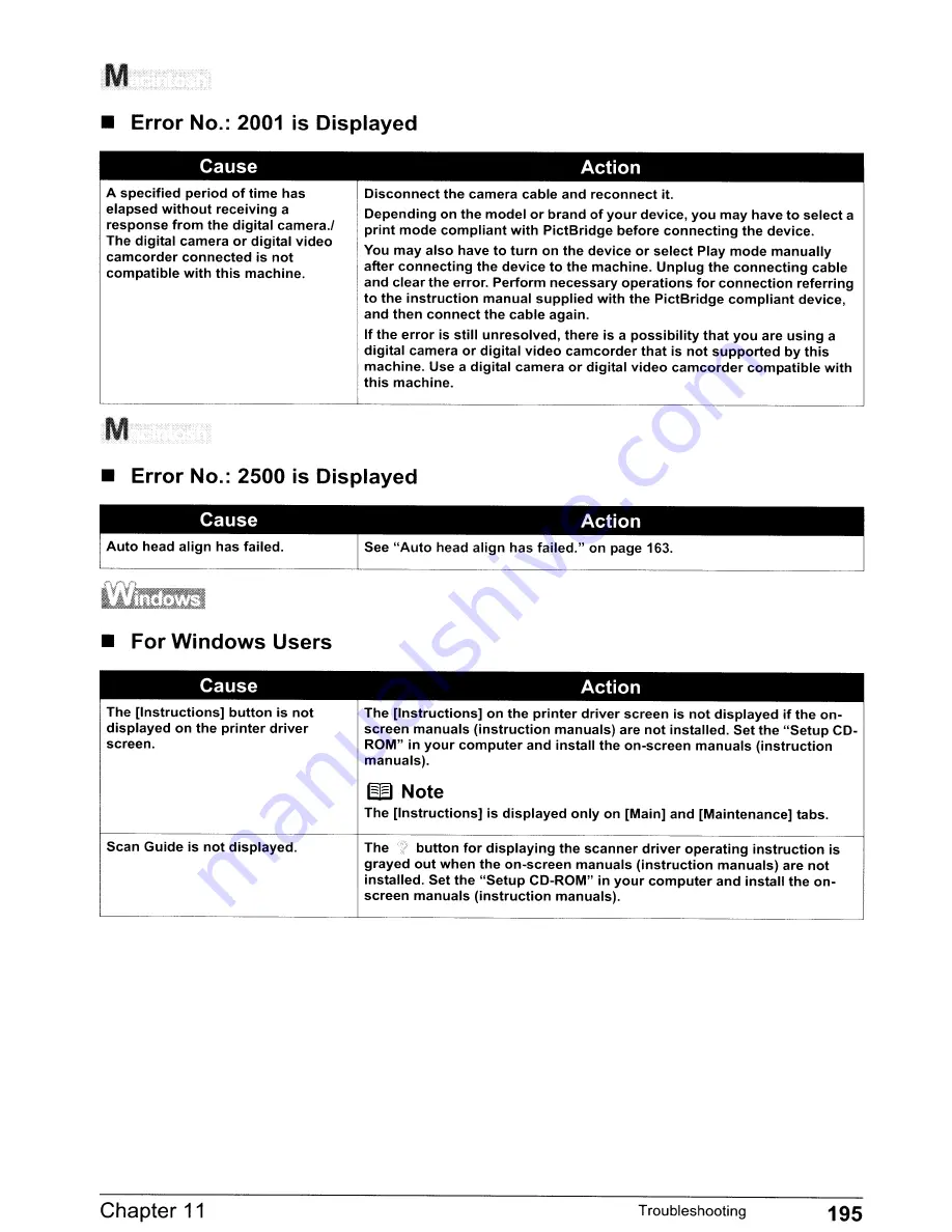 Canon PIXMA MP830 User Manual Download Page 197