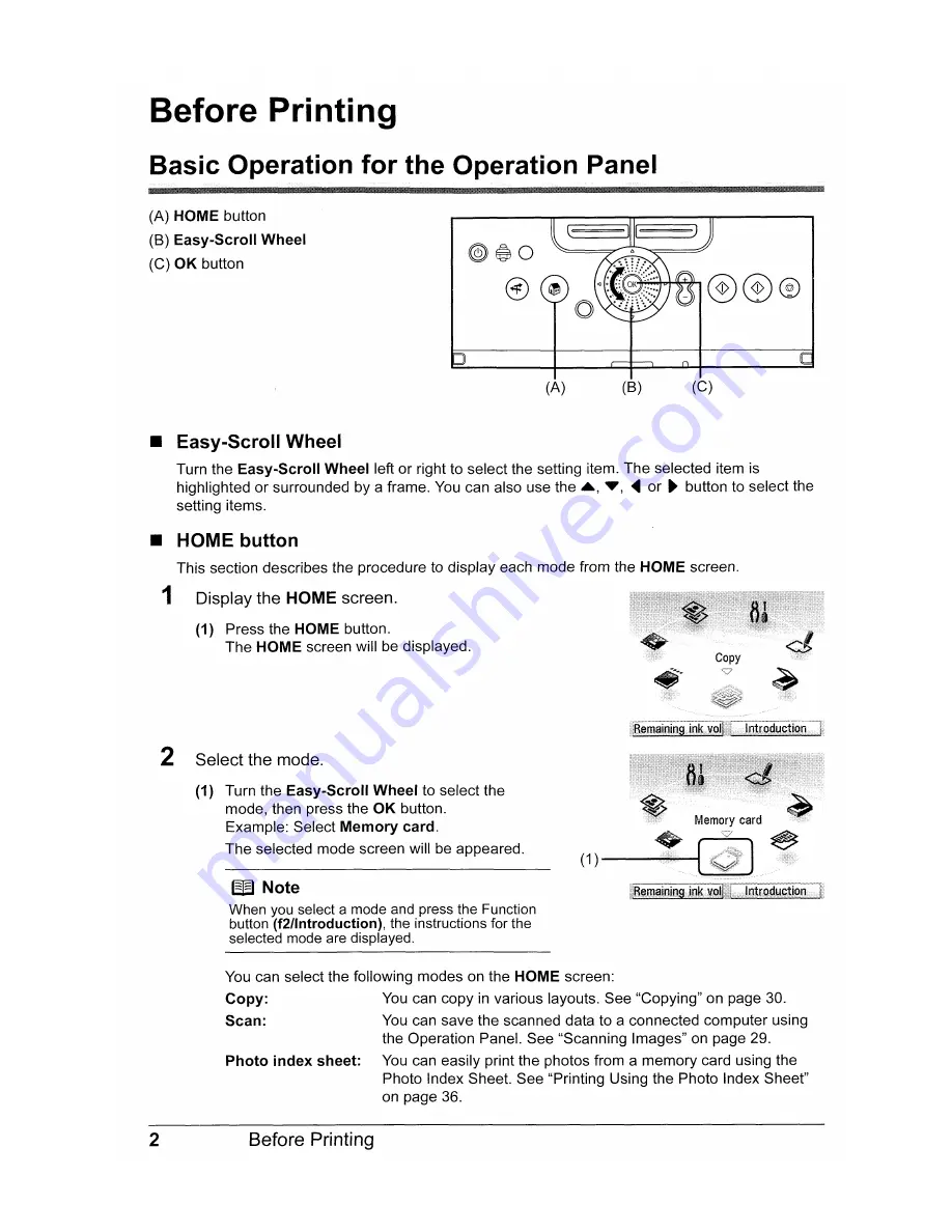 Canon PIXMA MP960 Quick Start Manual Download Page 6