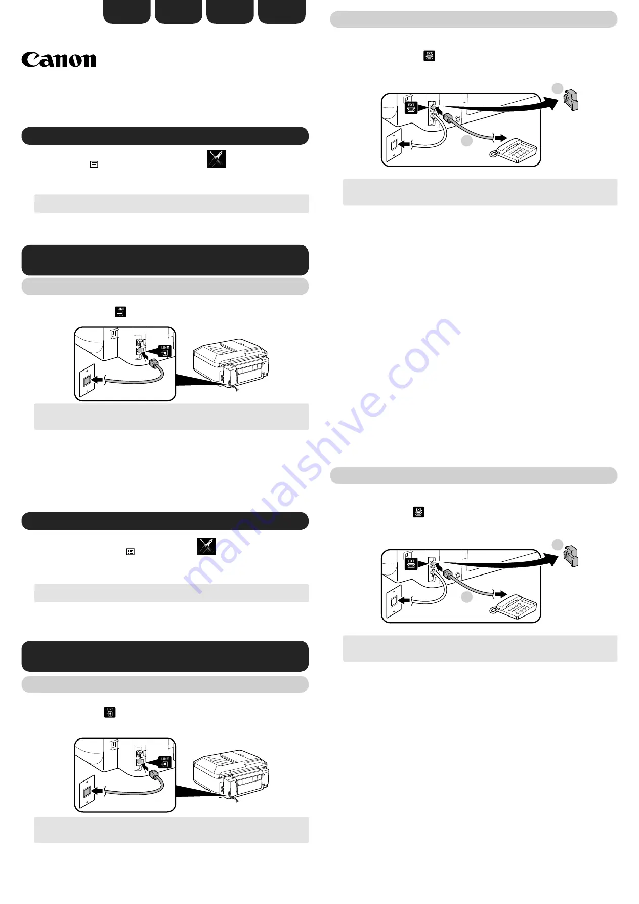 Canon PIXMA MX890 Series Setting Up Download Page 1