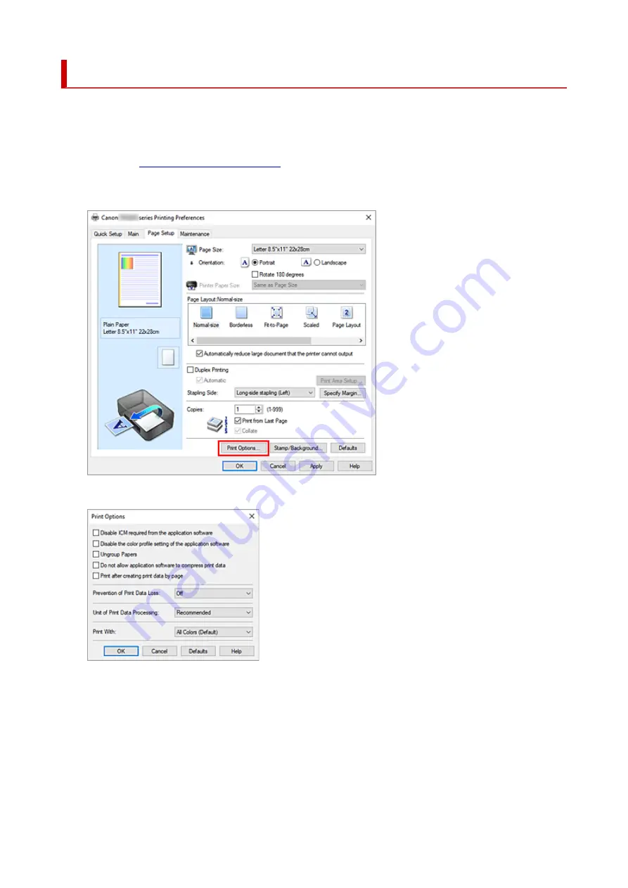 Canon PIXMA TR4651 Online Manual Download Page 170