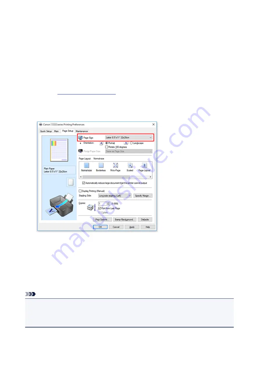 Canon PIXMA TS300 series Online Manual Download Page 137