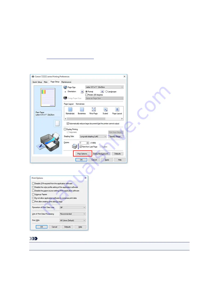 Canon PIXMA TS6100 series Online Manual Download Page 147