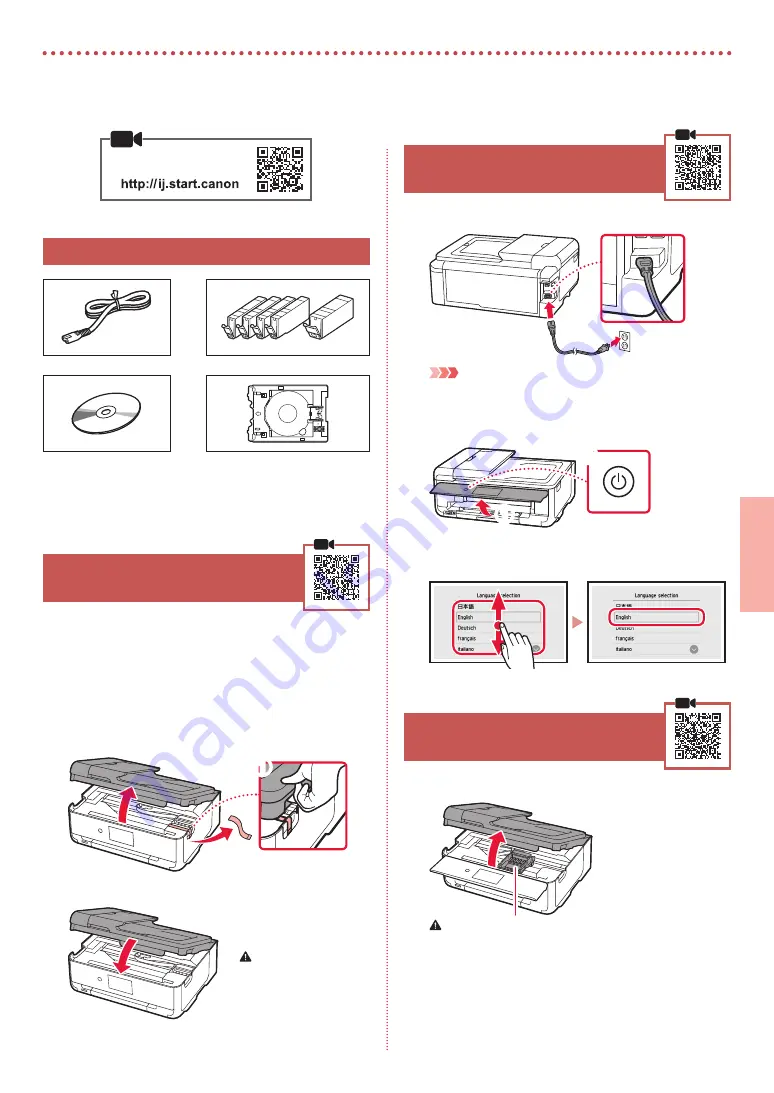 Canon PIXMA TS9540 Getting Started Download Page 27