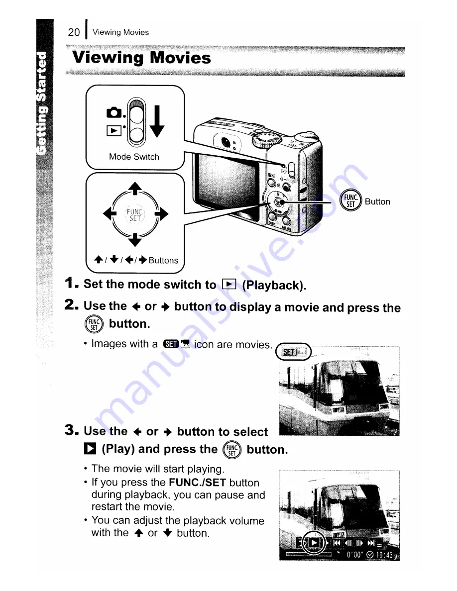 Canon Power Shot A 720 IS User Manual Download Page 22