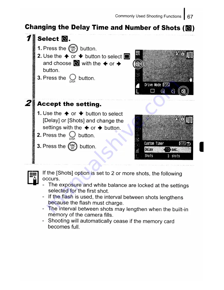 Canon Power Shot A 720 IS User Manual Download Page 69