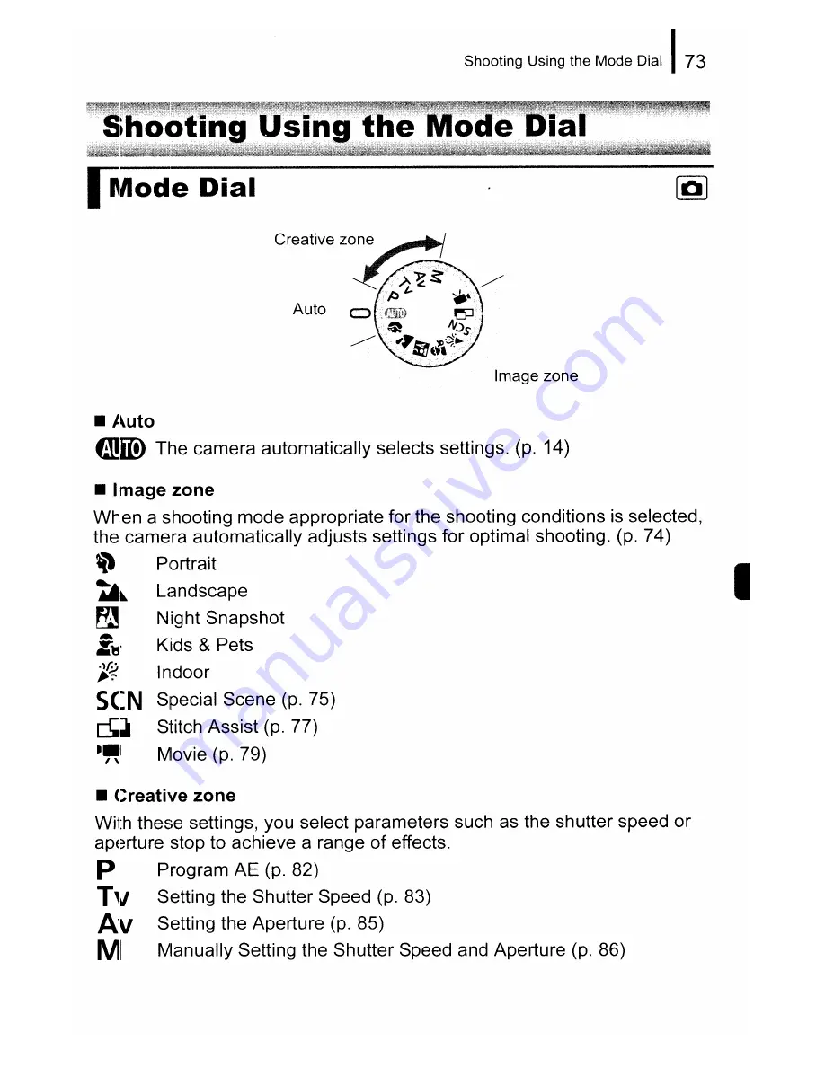 Canon Power Shot A 720 IS User Manual Download Page 75