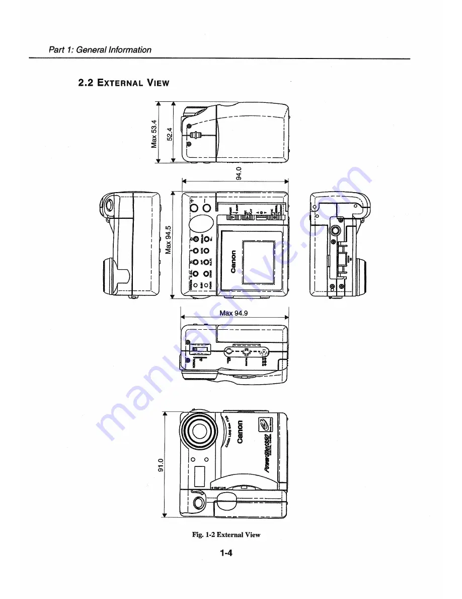 Canon PowerShot 350 Скачать руководство пользователя страница 14