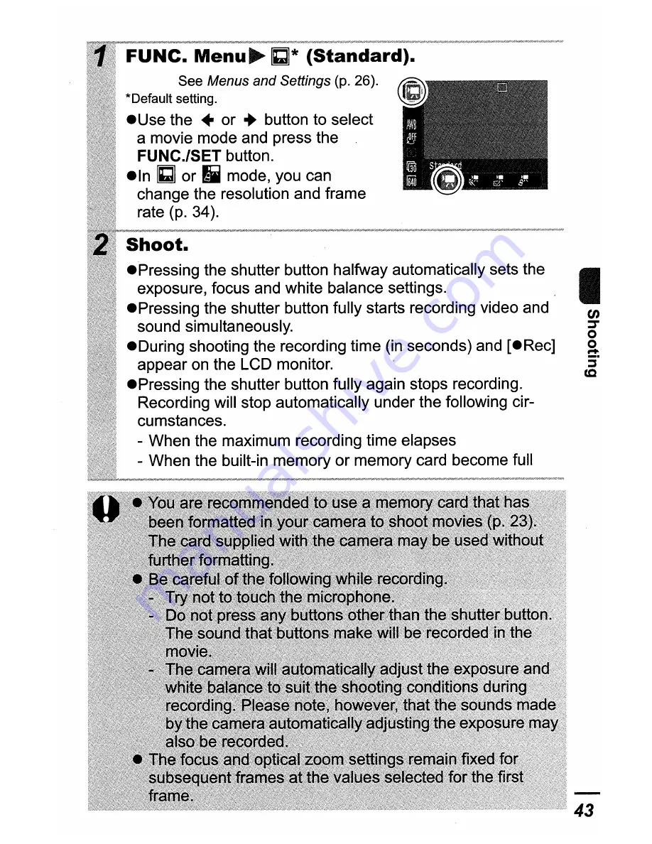 Canon PowerShot 5D550 User Manual Download Page 73