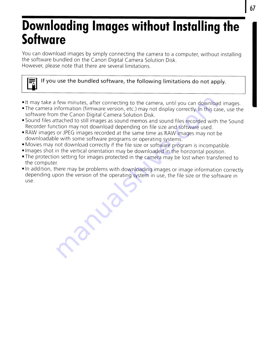 Canon PowerShot A1000 IS User Manual Download Page 217