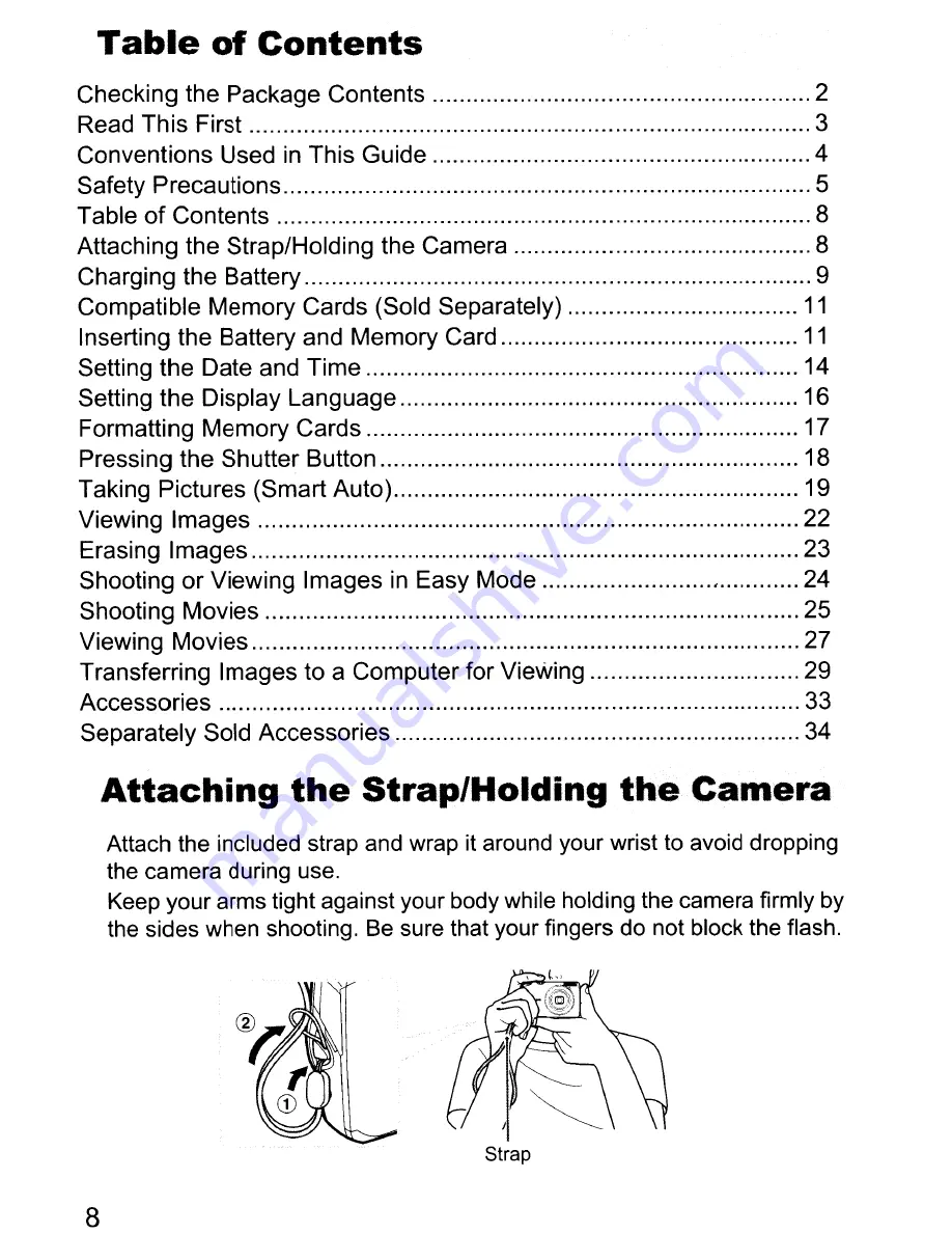 Canon PowerShot A2200 User Manual Download Page 209