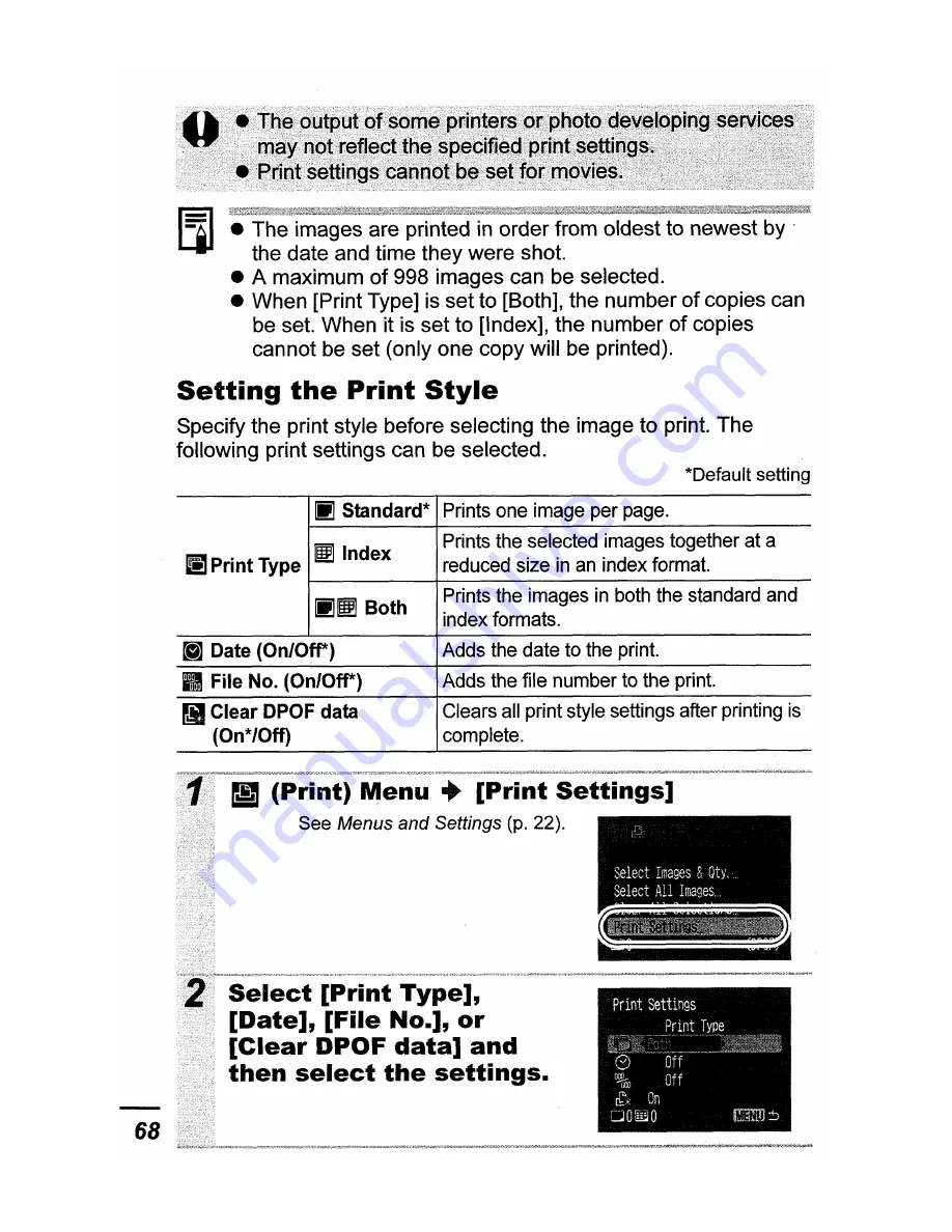 Canon PowerShot A420 User Manual Download Page 94