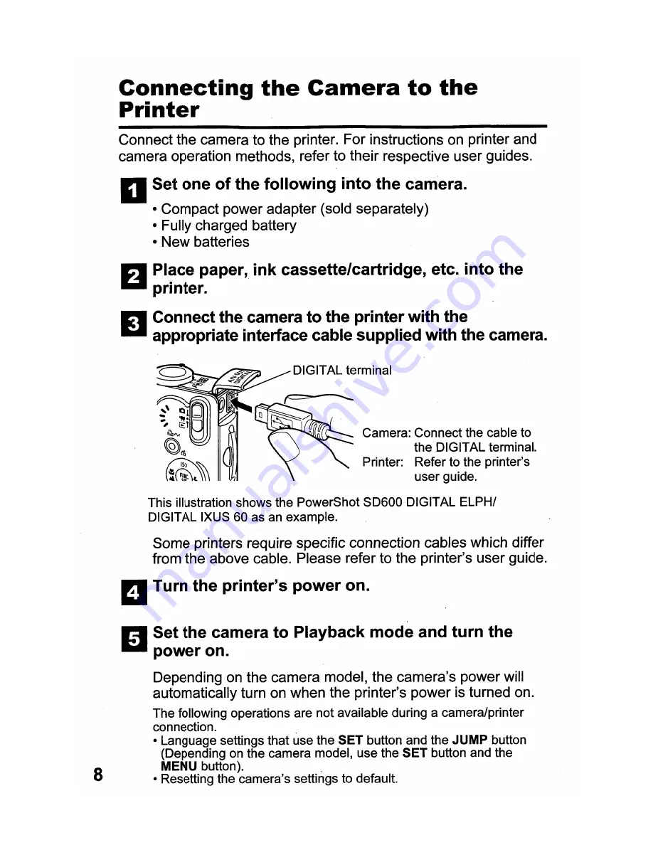 Canon PowerShot A420 User Manual Download Page 250