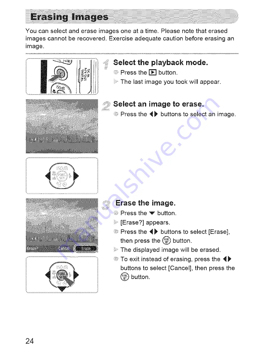 Canon PowerShot A480 User Manual Download Page 24