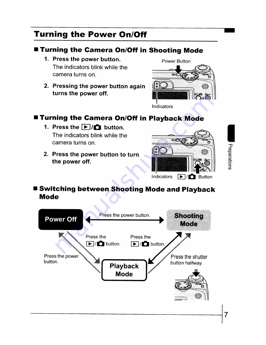 Canon PowerShot A560 User Manual Download Page 9