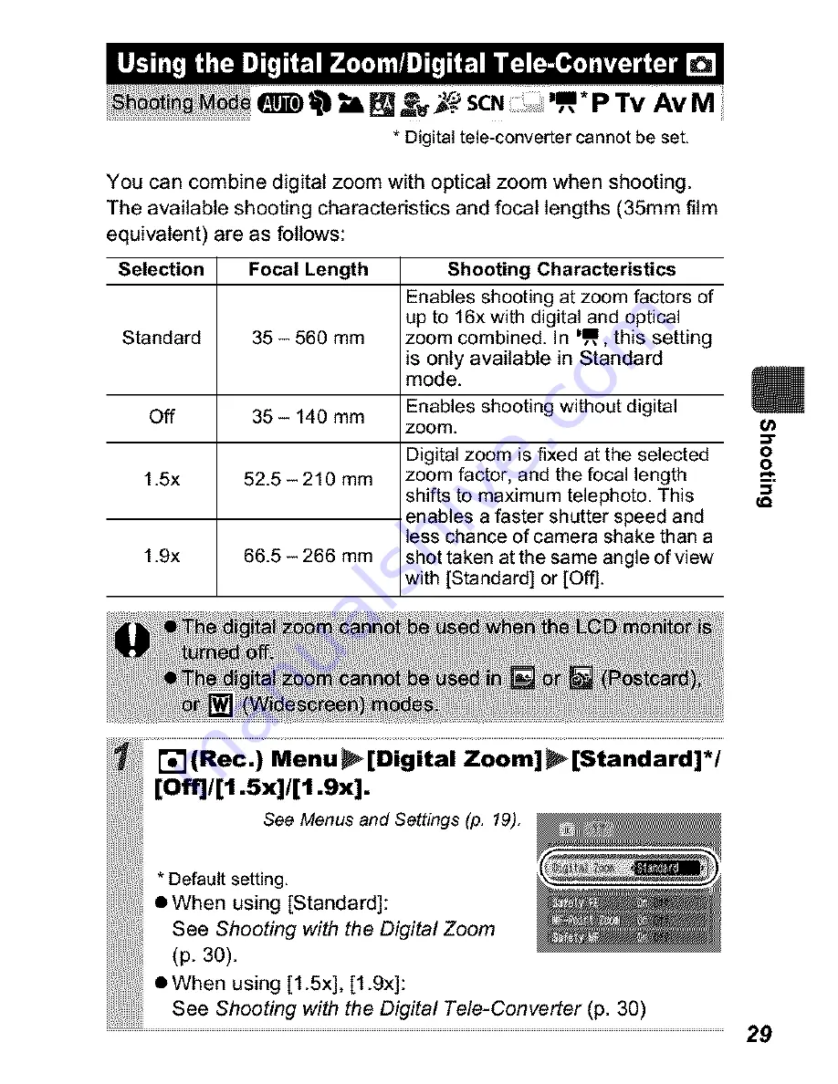 Canon Powershot A570 IS User Manual Download Page 31