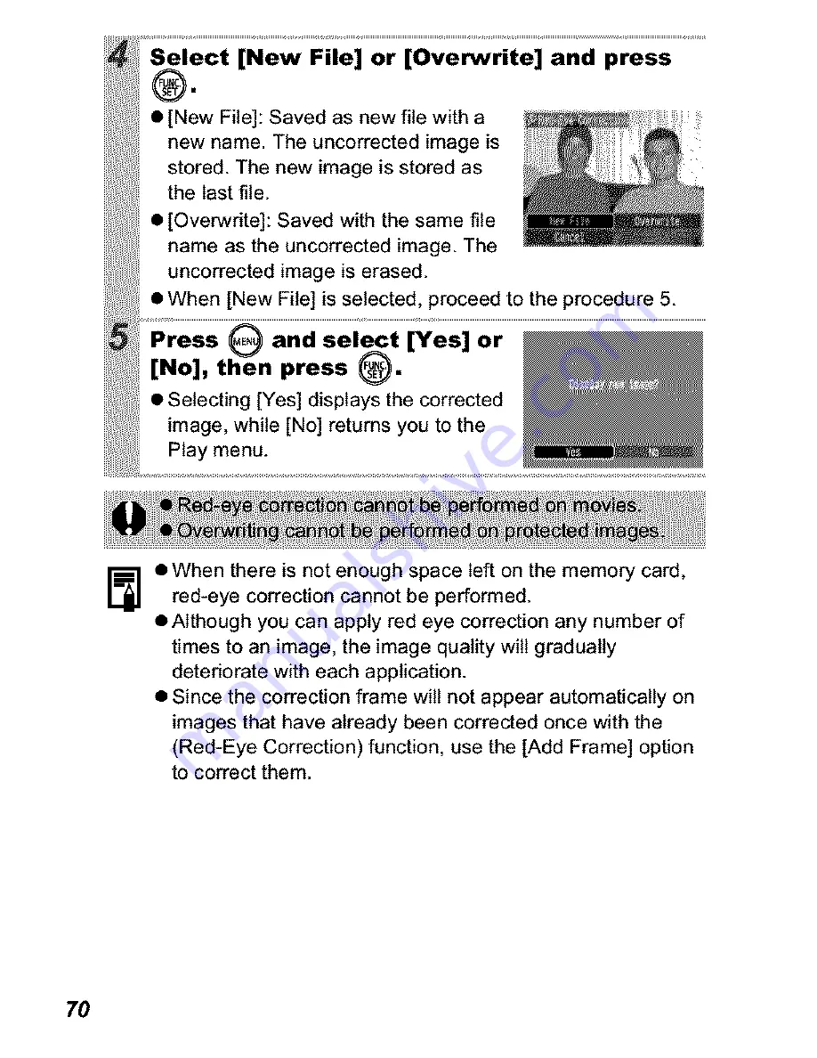 Canon Powershot A570 IS User Manual Download Page 72