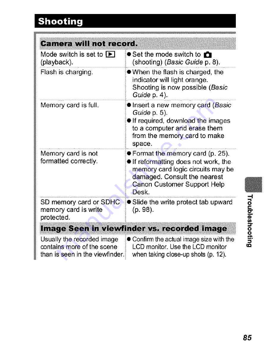 Canon Powershot A570 IS Скачать руководство пользователя страница 87