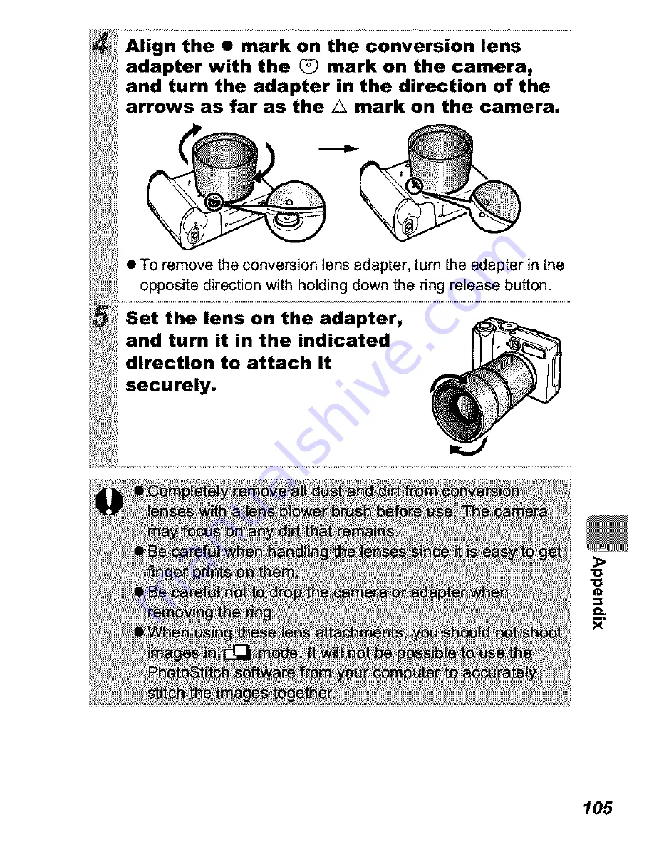 Canon Powershot A570 IS Скачать руководство пользователя страница 107