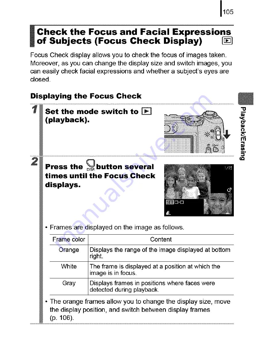 Canon PowerShot A580 User Manual Download Page 107