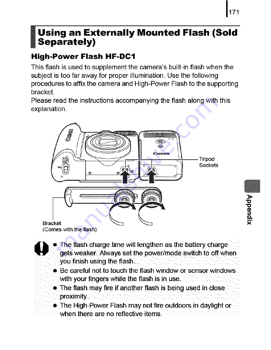 Canon PowerShot A580 Скачать руководство пользователя страница 173