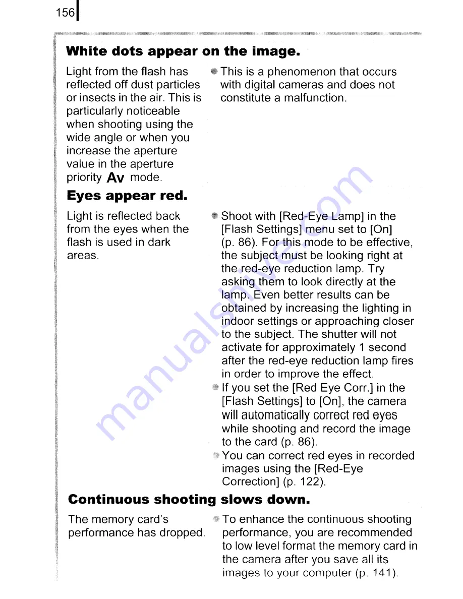 Canon PowerShot A590 IS Скачать руководство пользователя страница 158