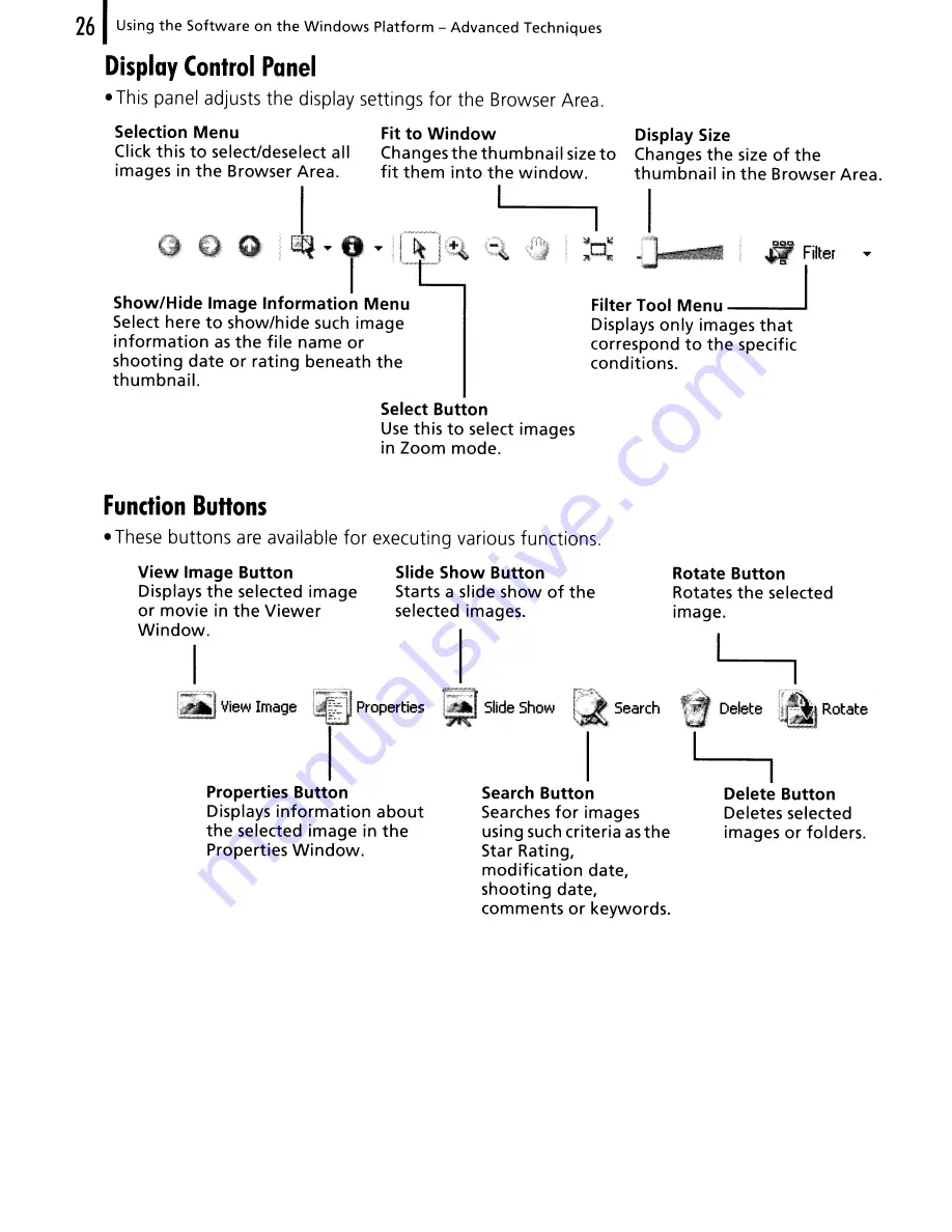 Canon PowerShot A590 IS User Manual Download Page 240