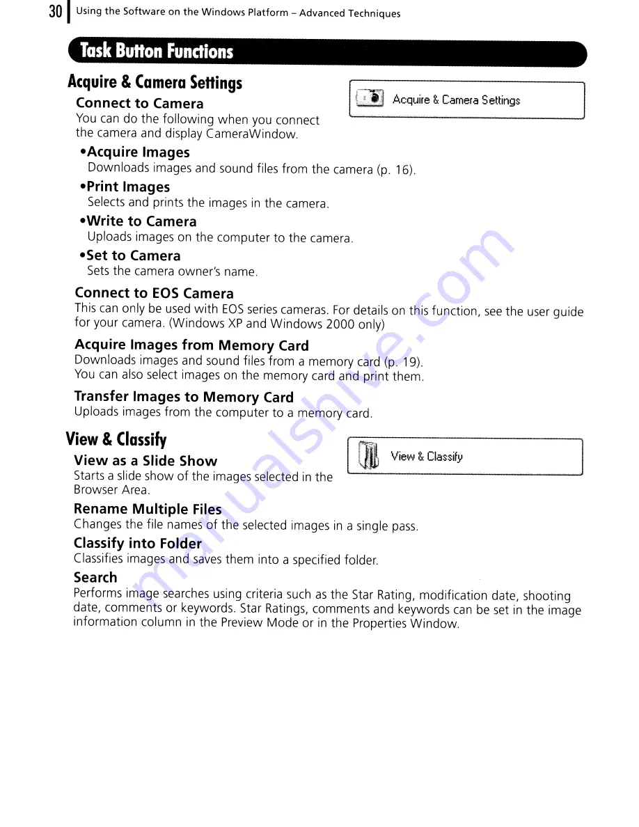 Canon PowerShot A590 IS User Manual Download Page 244