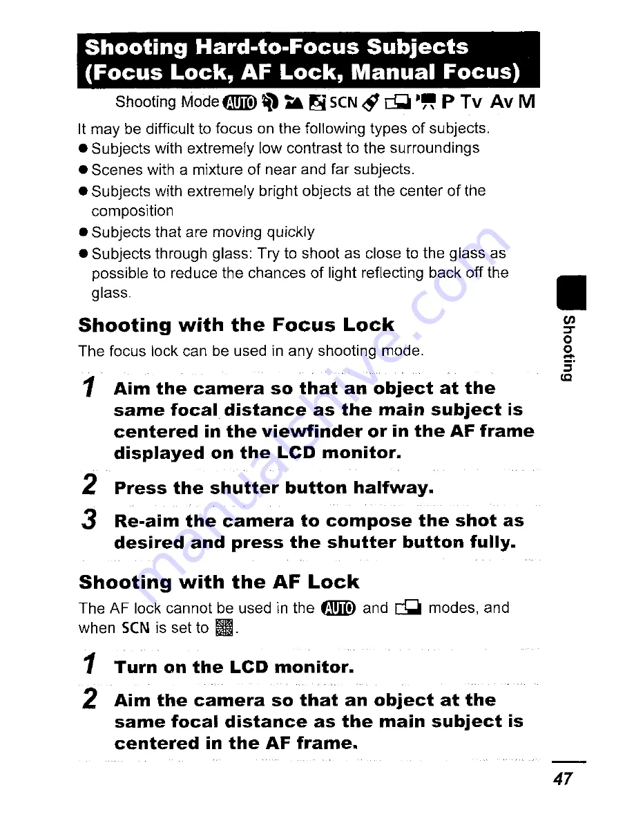 Canon POWERSHOT A610 User Manual Download Page 76