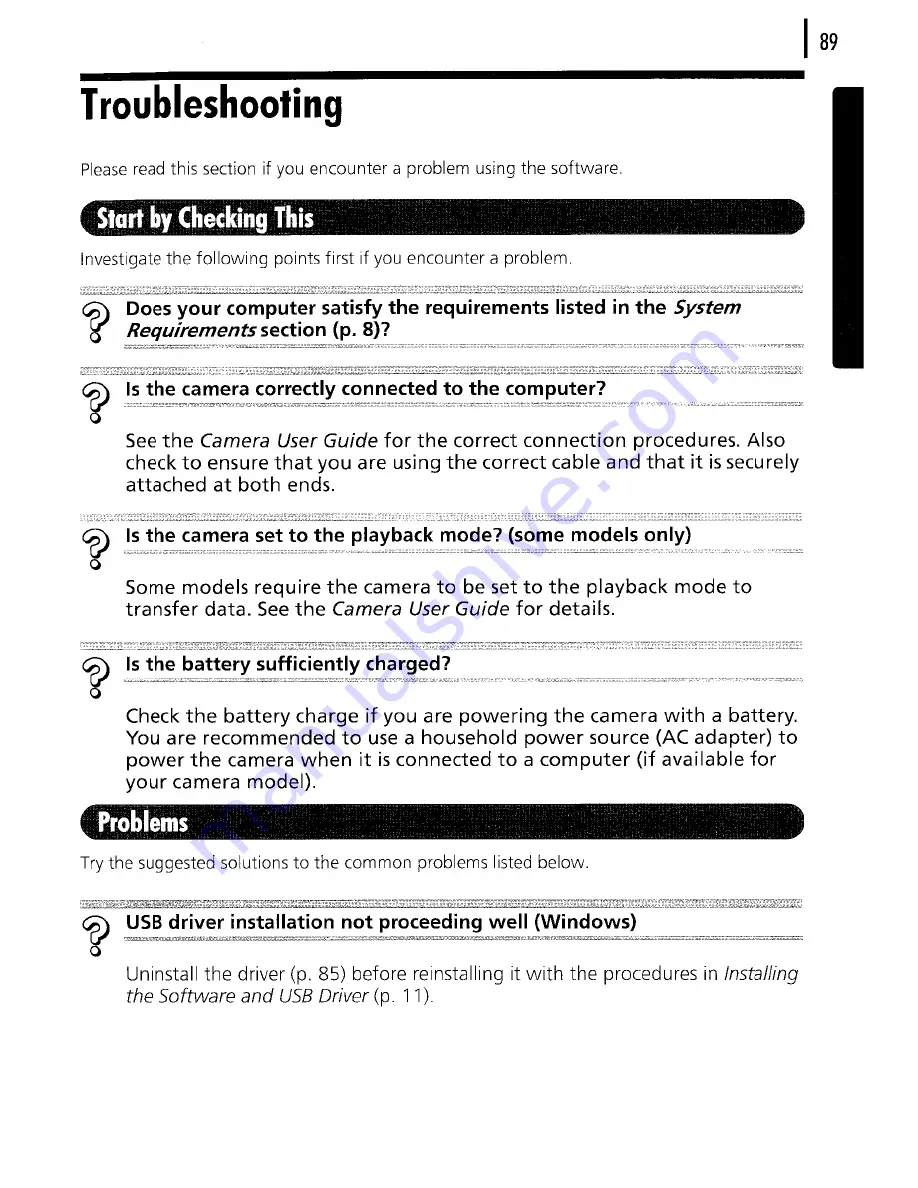 Canon POWERSHOT A610 User Manual Download Page 260