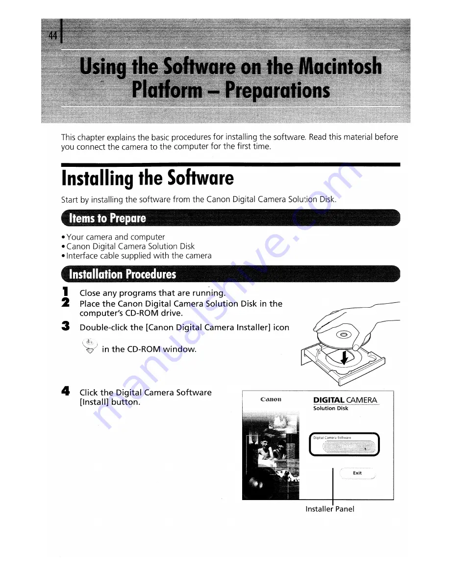 Canon POWERSHOT A630 User Manual Download Page 230