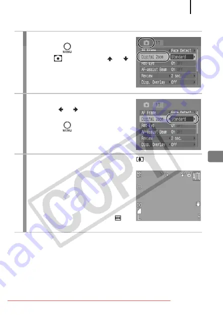 Canon PowerShot A720 IS User Manual Download Page 63