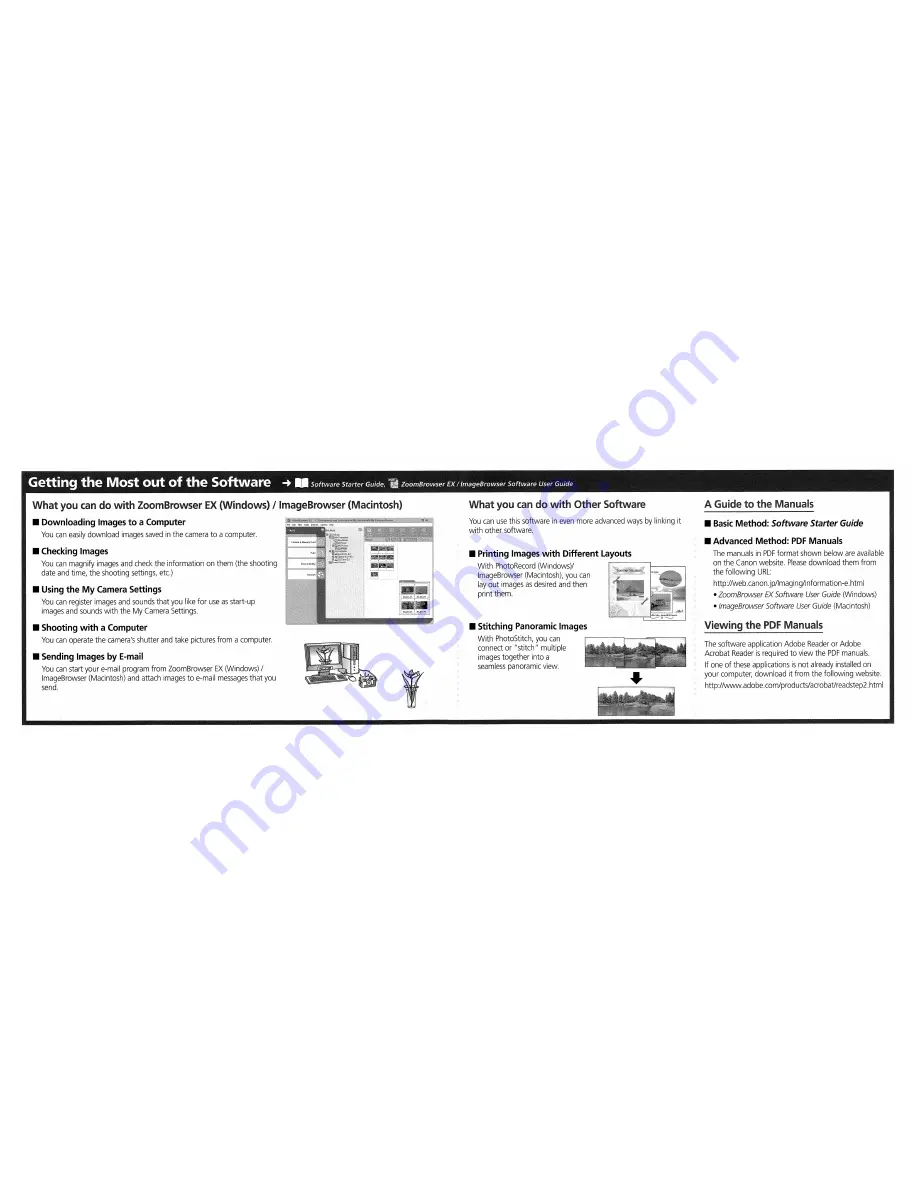 Canon POWERSHOT A75 Quick Start Manual Download Page 6