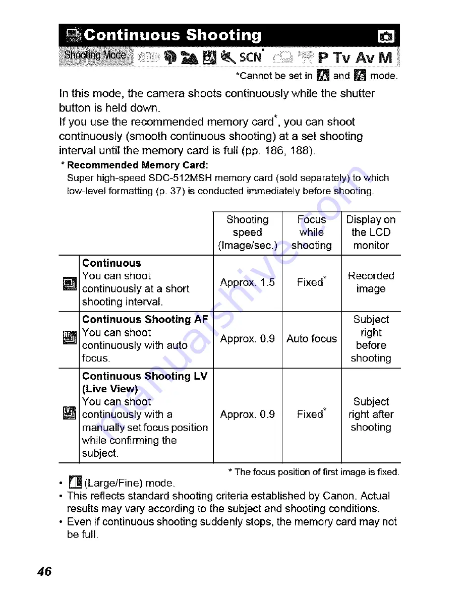 Canon POWERSHOT S5IS User Manual Download Page 48