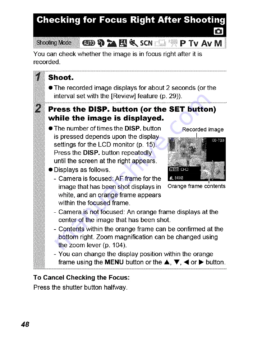 Canon POWERSHOT S5IS User Manual Download Page 50