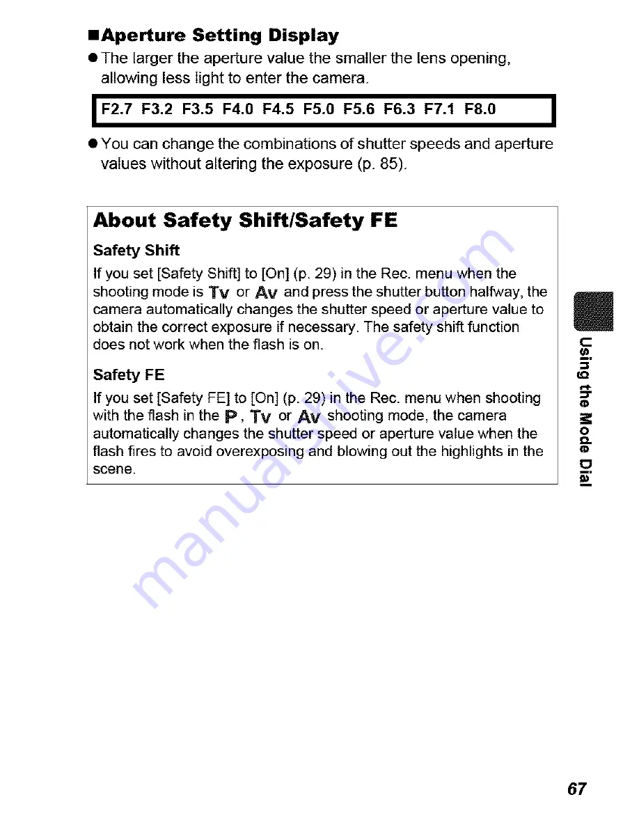 Canon POWERSHOT S5IS User Manual Download Page 69