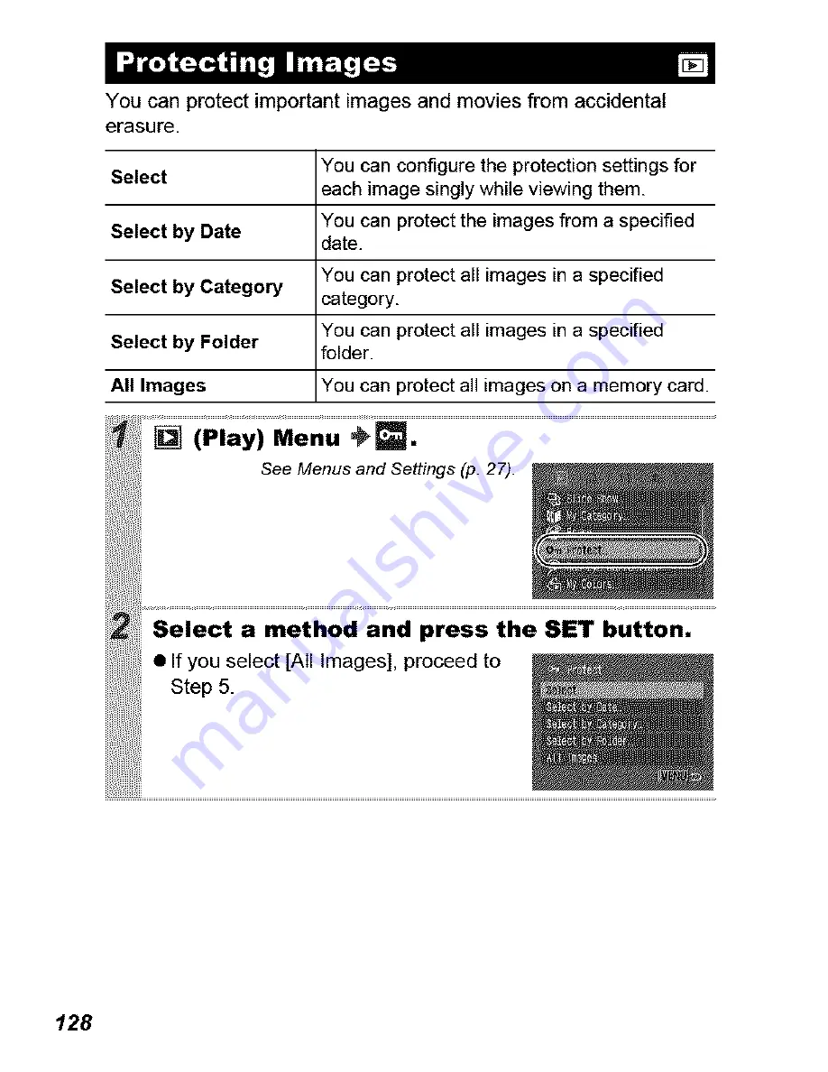 Canon POWERSHOT S5IS User Manual Download Page 130