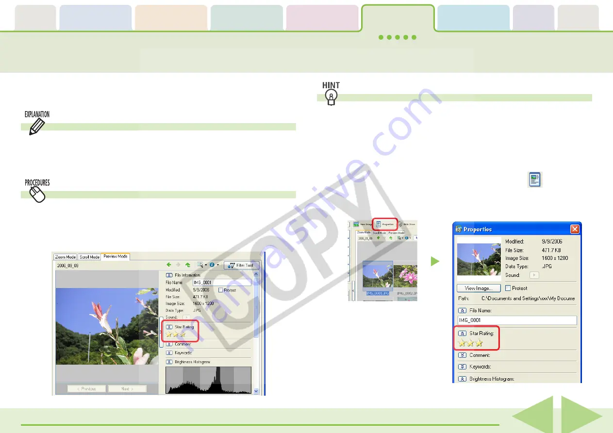 Canon Powershot SD40 User Manual Download Page 76