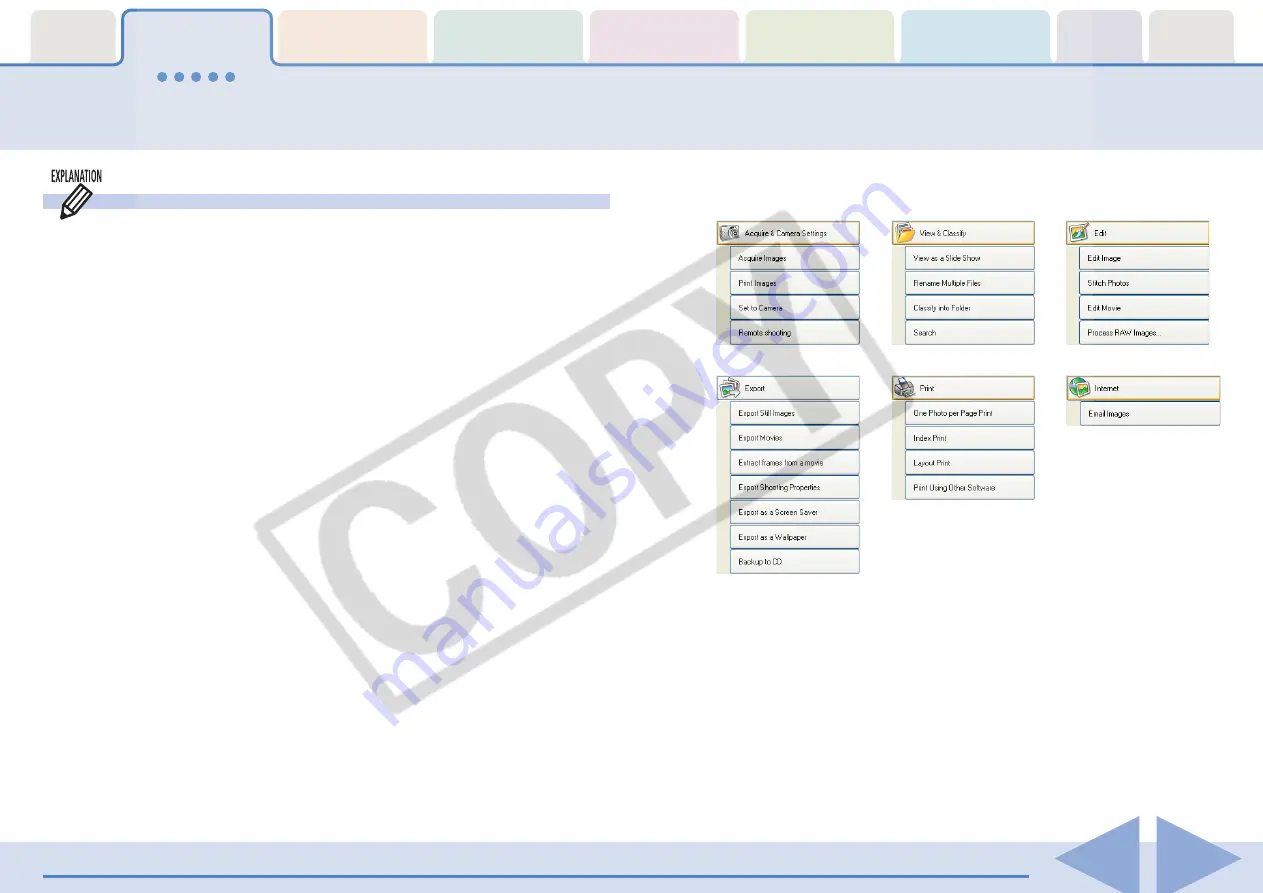 Canon PowerShot SD430 DIGITAL ELPH WIRELESS Software User'S Manual Download Page 8