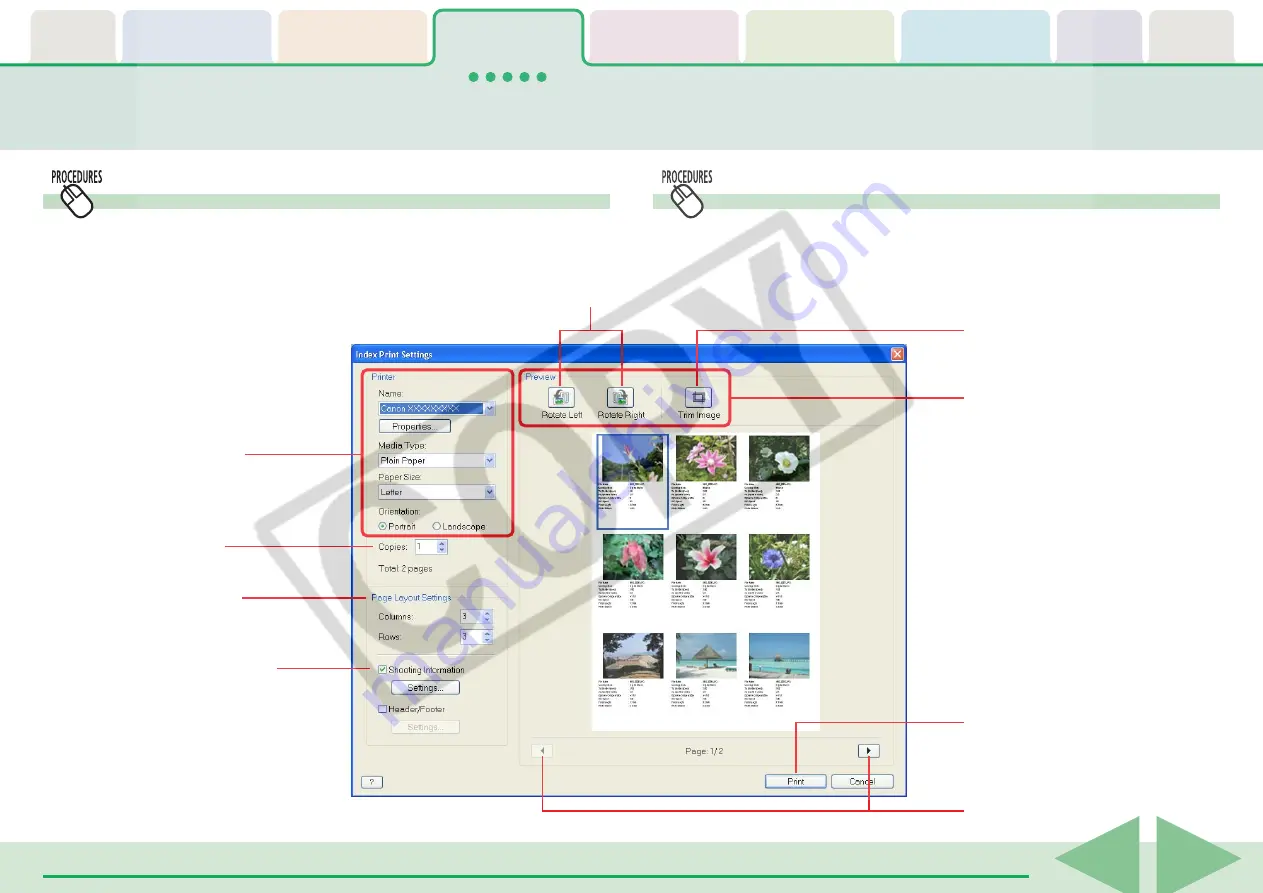 Canon PowerShot SD430 DIGITAL ELPH WIRELESS Software User'S Manual Download Page 37