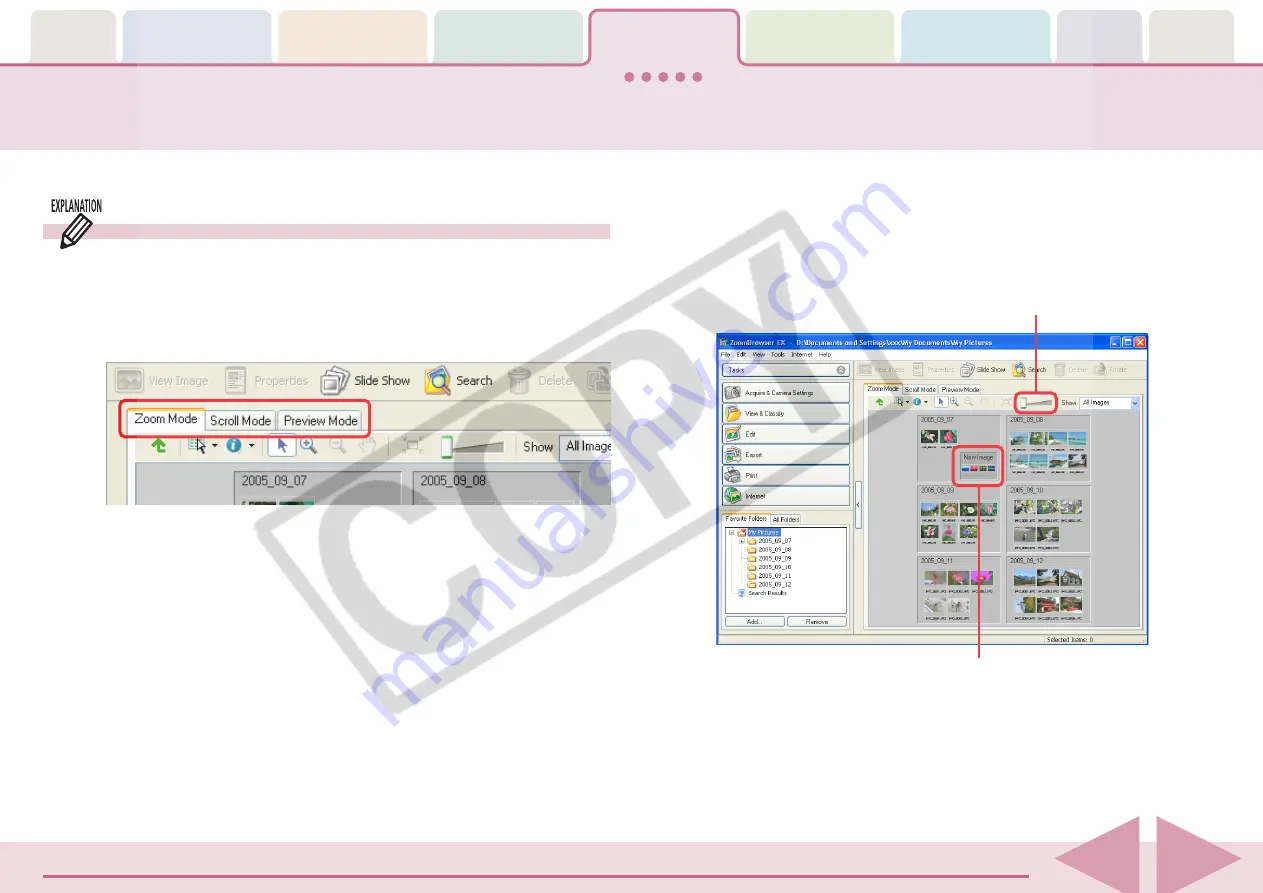 Canon PowerShot SD430 DIGITAL ELPH WIRELESS Software User'S Manual Download Page 56