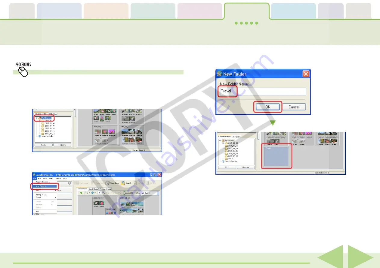 Canon PowerShot SD430 DIGITAL ELPH WIRELESS Software User'S Manual Download Page 93