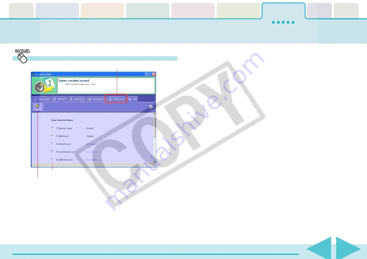 Canon PowerShot SD430 DIGITAL ELPH WIRELESS Software User'S Manual Download Page 126