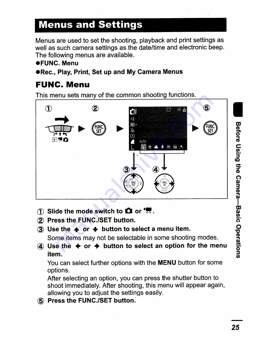 Canon PowerShot SD630 Digital ELPH Camera Basic User'S Manual Download Page 55