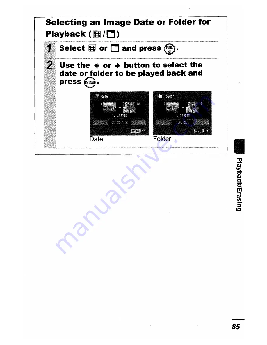 Canon PowerShot SD630 Digital ELPH Camera Basic User'S Manual Download Page 115