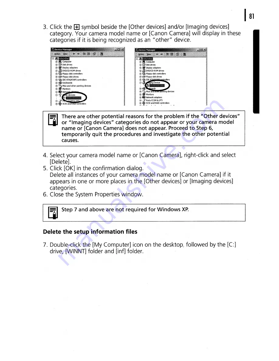 Canon PowerShot SD630 Digital ELPH Camera Basic User'S Manual Download Page 253