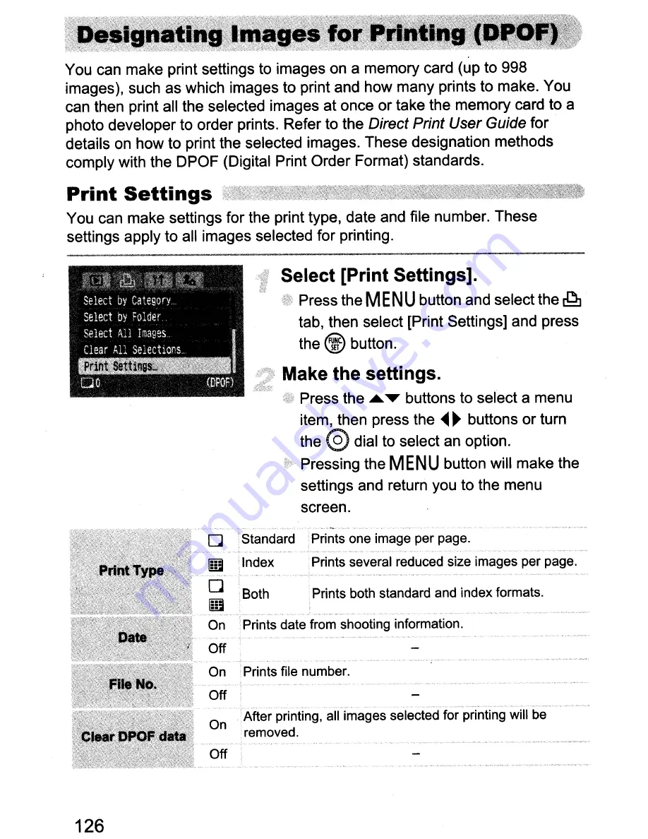 Canon PowerShot SD880 IS Digital ELPH User Manual Download Page 126